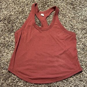 Old Navy Women's Brick Red Tank Top
